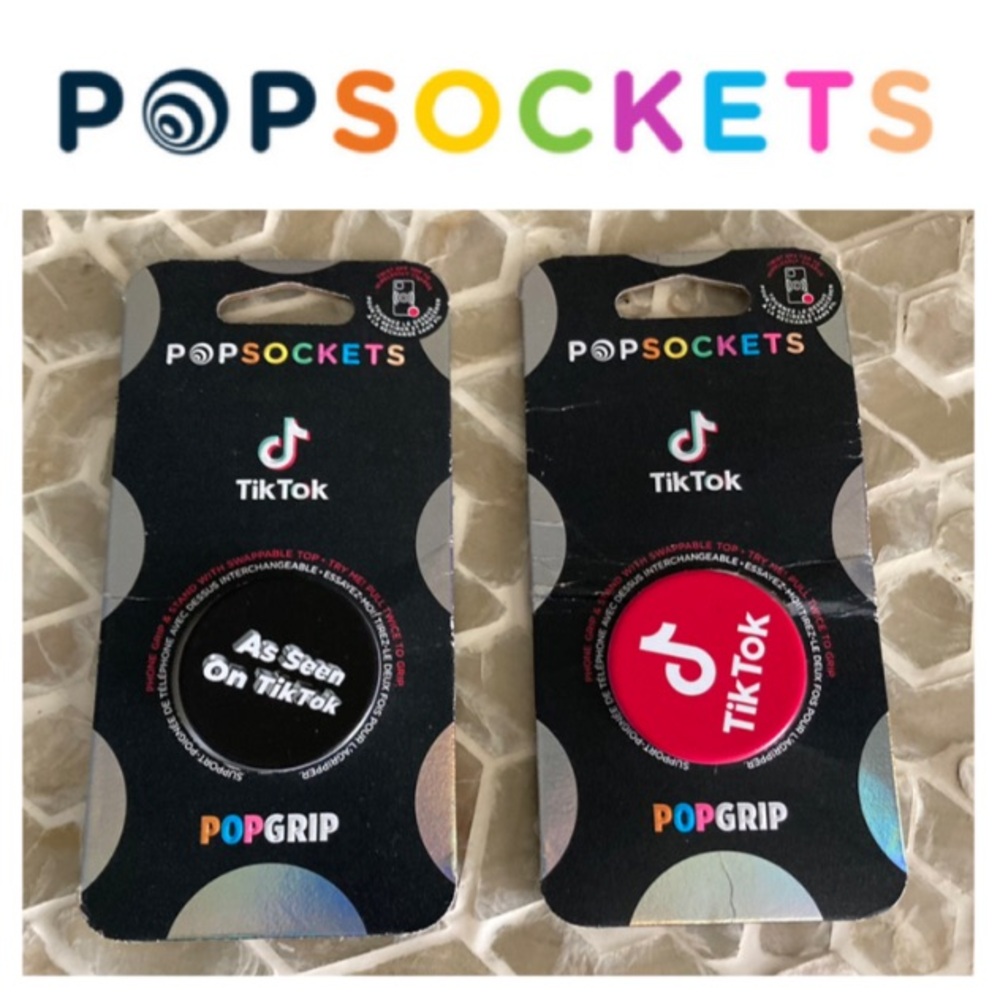 NEW!  Bundle of 2: PopSocket Pop Grips